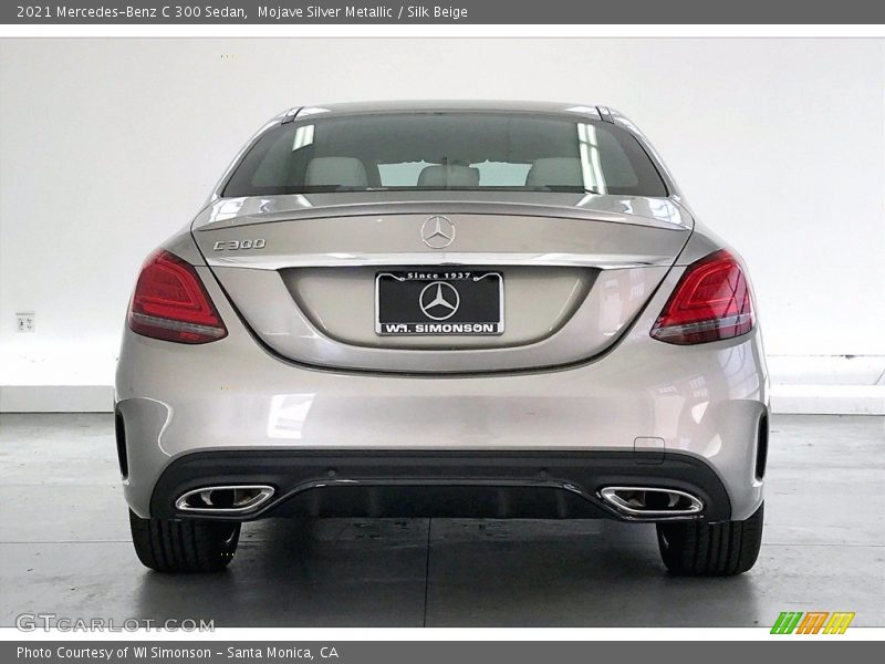 Mojave Silver Metallic / Silk Beige 2021 Mercedes-Benz C 300 Sedan