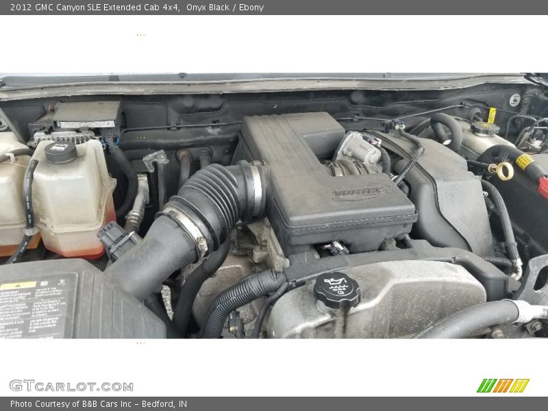 Onyx Black / Ebony 2012 GMC Canyon SLE Extended Cab 4x4