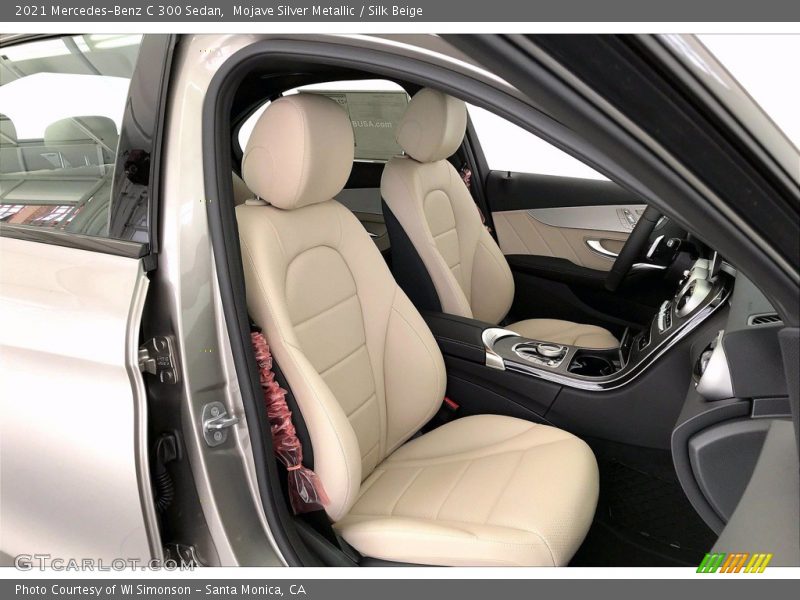 Mojave Silver Metallic / Silk Beige 2021 Mercedes-Benz C 300 Sedan