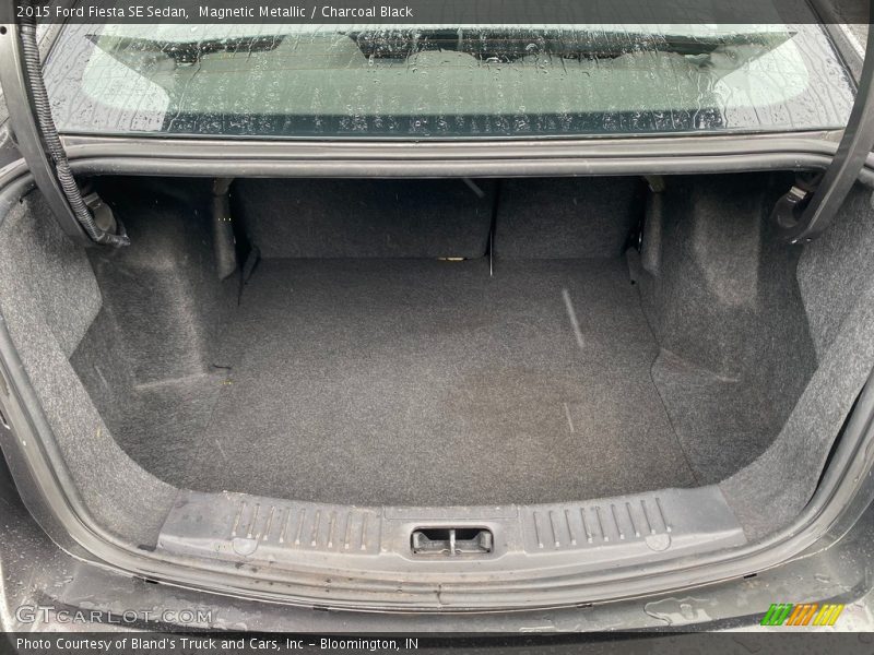 Magnetic Metallic / Charcoal Black 2015 Ford Fiesta SE Sedan