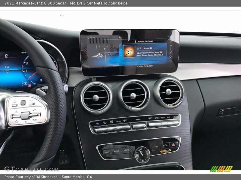 Mojave Silver Metallic / Silk Beige 2021 Mercedes-Benz C 300 Sedan