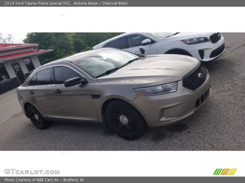 Arizona Beige / Charcoal Black 2014 Ford Taurus Police Special SVC