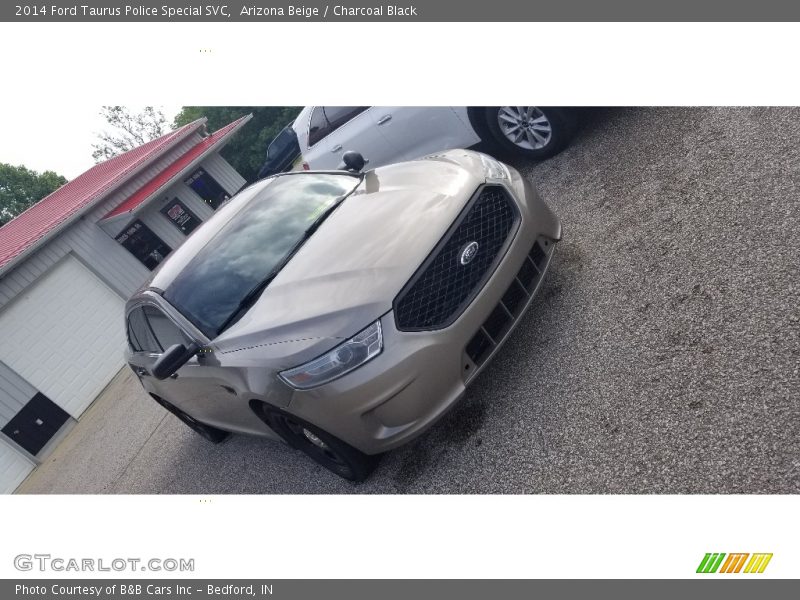 Arizona Beige / Charcoal Black 2014 Ford Taurus Police Special SVC