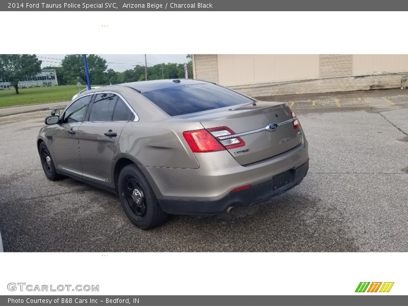 Arizona Beige / Charcoal Black 2014 Ford Taurus Police Special SVC