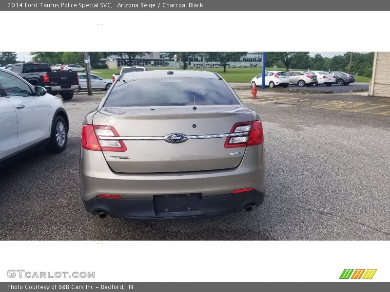 Arizona Beige / Charcoal Black 2014 Ford Taurus Police Special SVC