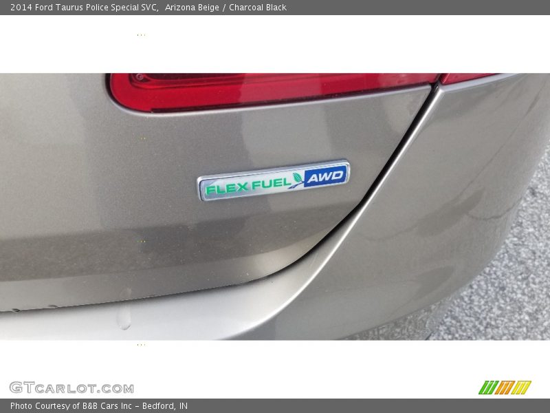 Arizona Beige / Charcoal Black 2014 Ford Taurus Police Special SVC