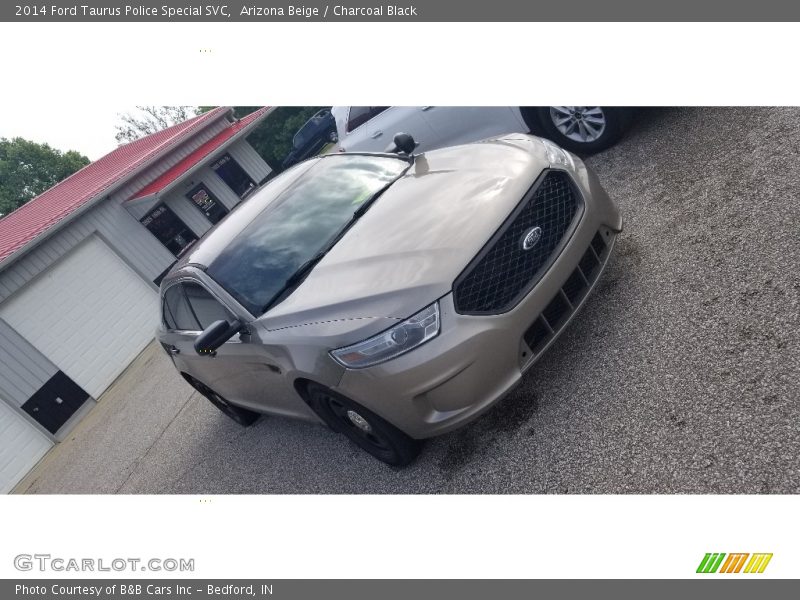 Arizona Beige / Charcoal Black 2014 Ford Taurus Police Special SVC