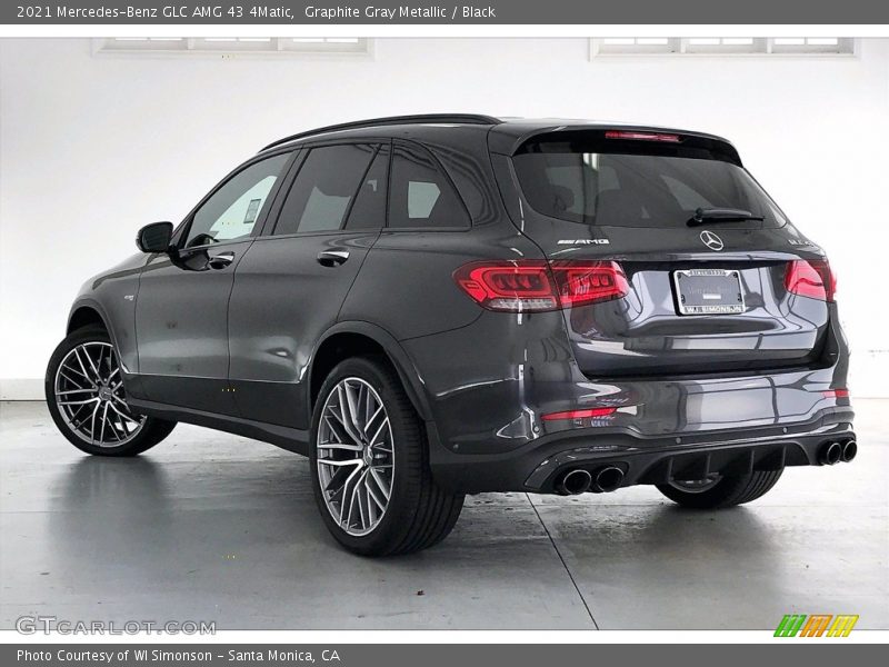 Graphite Gray Metallic / Black 2021 Mercedes-Benz GLC AMG 43 4Matic