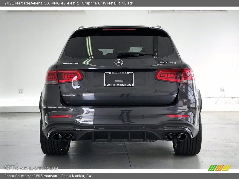 Graphite Gray Metallic / Black 2021 Mercedes-Benz GLC AMG 43 4Matic