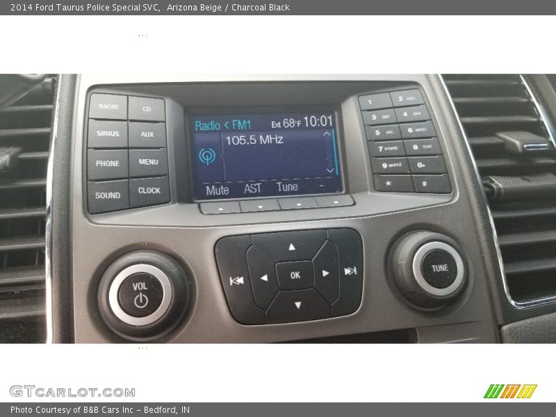 Arizona Beige / Charcoal Black 2014 Ford Taurus Police Special SVC