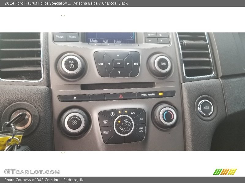 Arizona Beige / Charcoal Black 2014 Ford Taurus Police Special SVC
