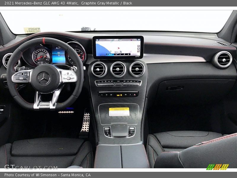 Dashboard of 2021 GLC AMG 43 4Matic
