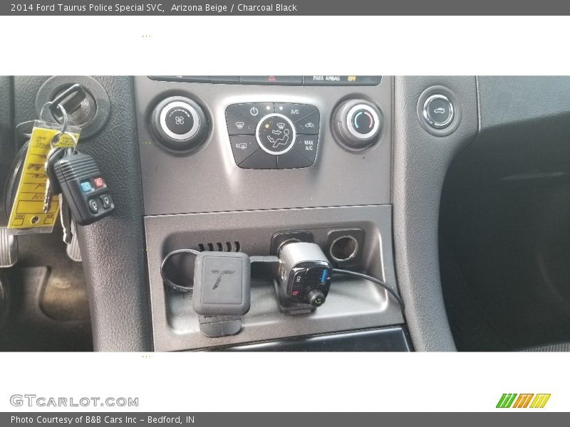 Arizona Beige / Charcoal Black 2014 Ford Taurus Police Special SVC