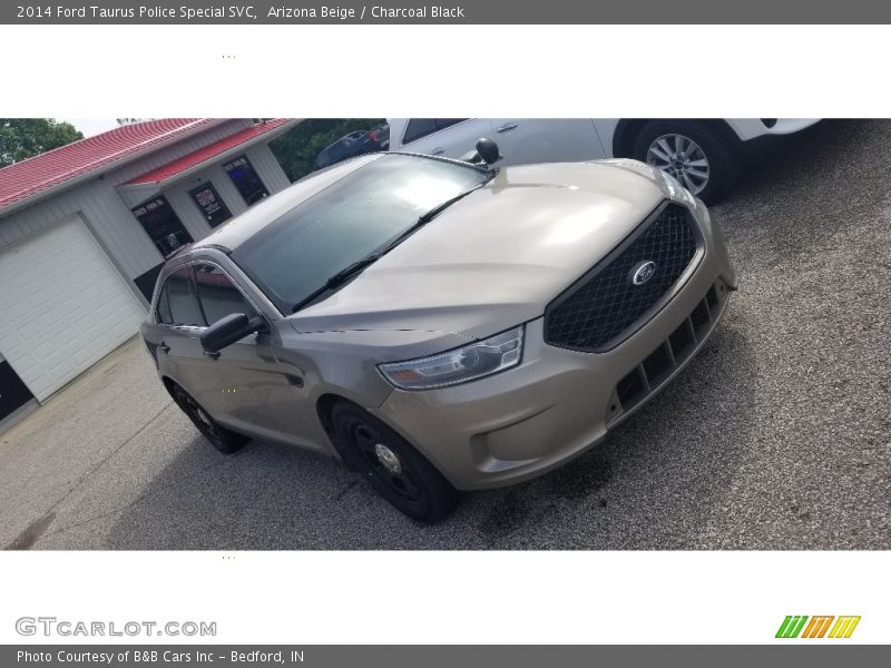Arizona Beige / Charcoal Black 2014 Ford Taurus Police Special SVC