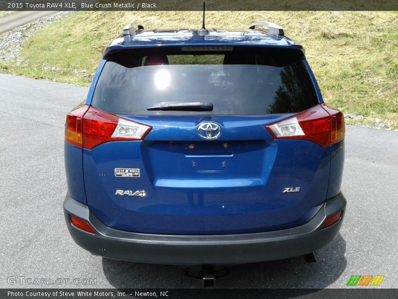 Blue Crush Metallic / Black 2015 Toyota RAV4 XLE