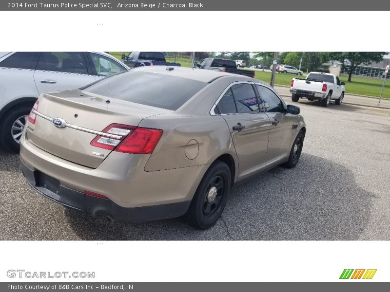 Arizona Beige / Charcoal Black 2014 Ford Taurus Police Special SVC