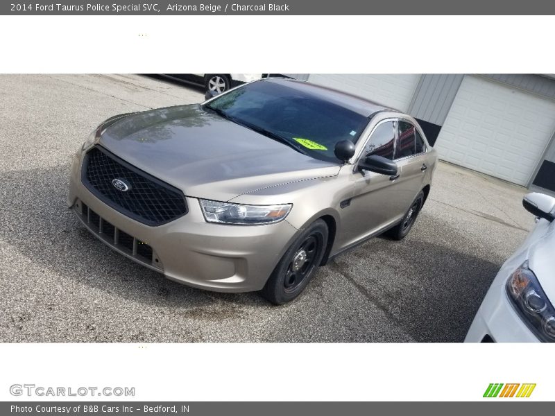 Arizona Beige / Charcoal Black 2014 Ford Taurus Police Special SVC