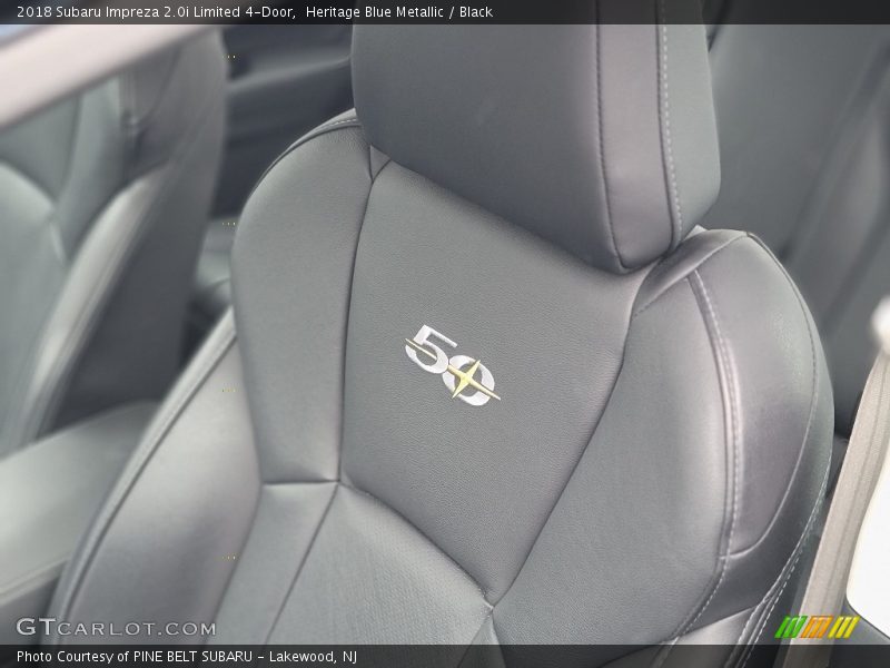 Heritage Blue Metallic / Black 2018 Subaru Impreza 2.0i Limited 4-Door