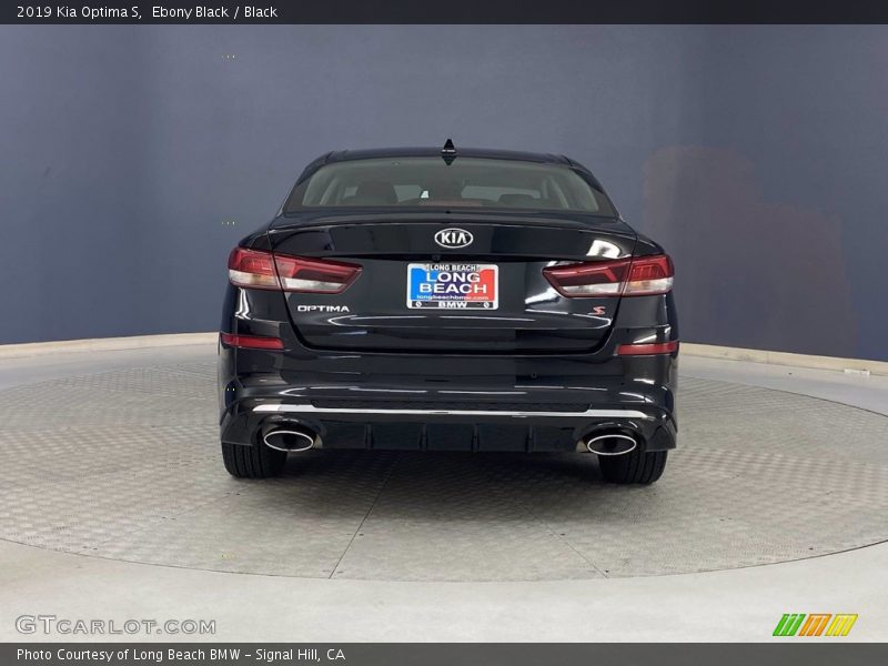Ebony Black / Black 2019 Kia Optima S