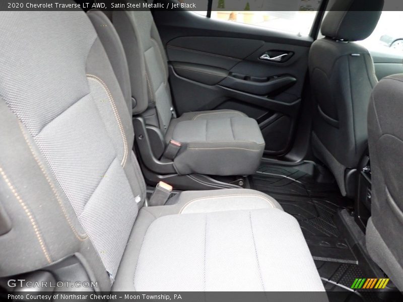 Satin Steel Metallic / Jet Black 2020 Chevrolet Traverse LT AWD