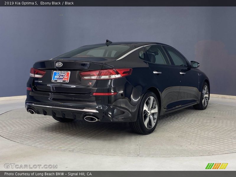 Ebony Black / Black 2019 Kia Optima S