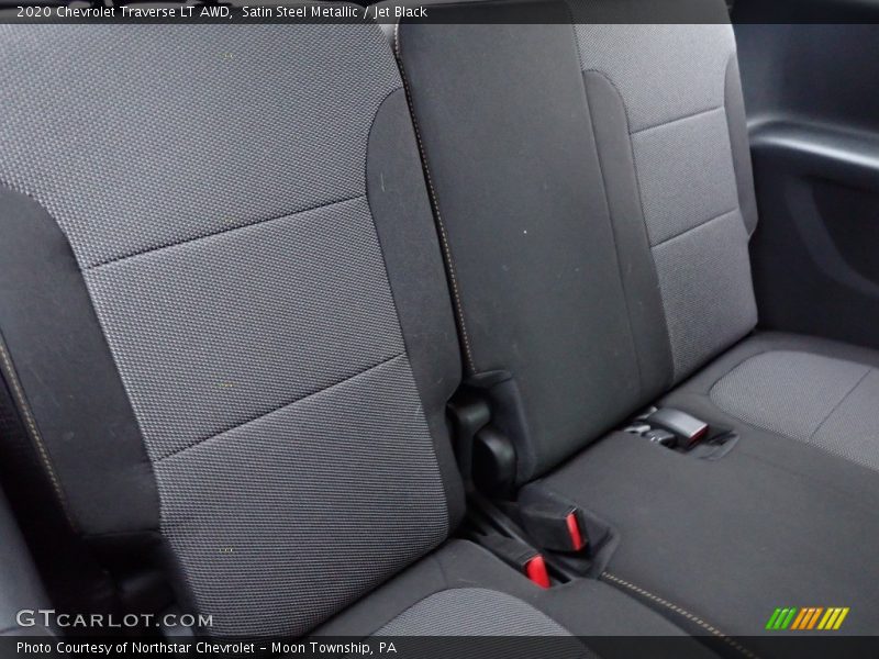 Satin Steel Metallic / Jet Black 2020 Chevrolet Traverse LT AWD