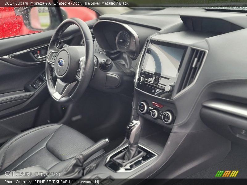 Ice Silver Metallic / Black 2017 Subaru Impreza 2.0i Limited 4-Door