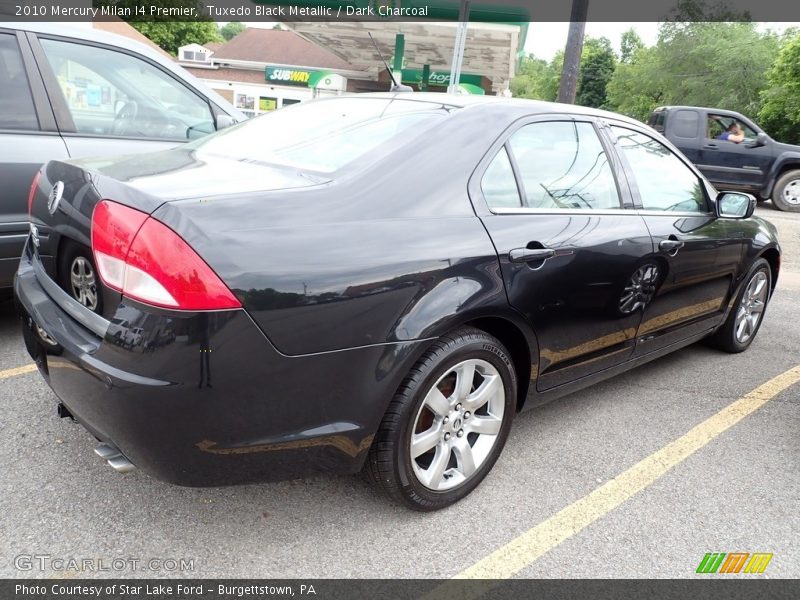 Tuxedo Black Metallic / Dark Charcoal 2010 Mercury Milan I4 Premier