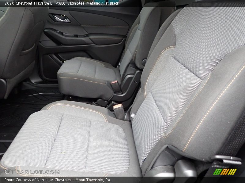 Satin Steel Metallic / Jet Black 2020 Chevrolet Traverse LT AWD
