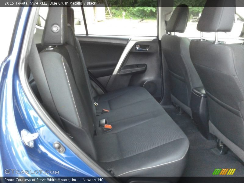 Blue Crush Metallic / Black 2015 Toyota RAV4 XLE