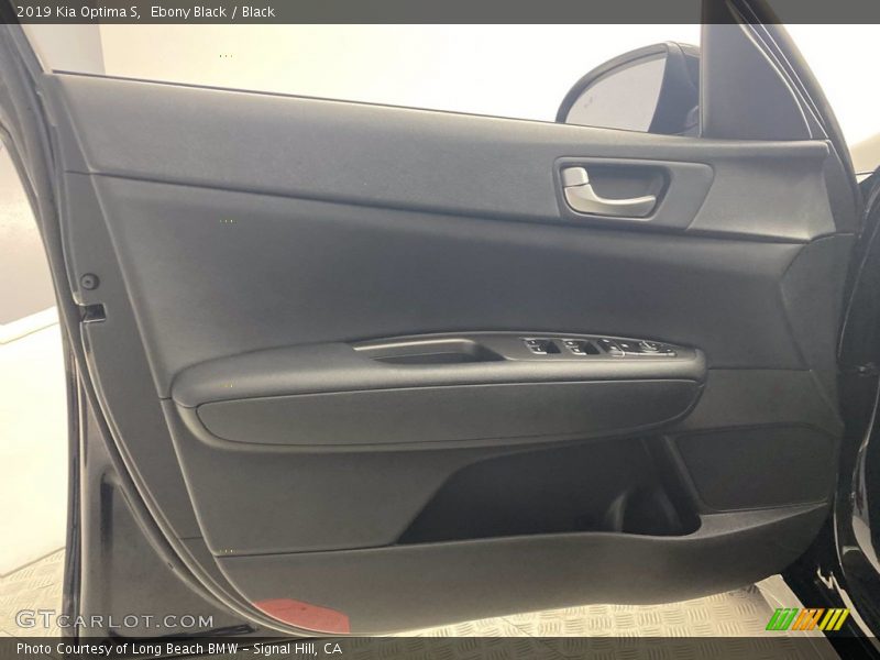 Ebony Black / Black 2019 Kia Optima S