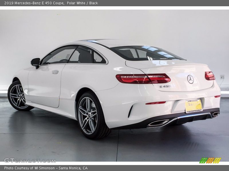 Polar White / Black 2019 Mercedes-Benz E 450 Coupe