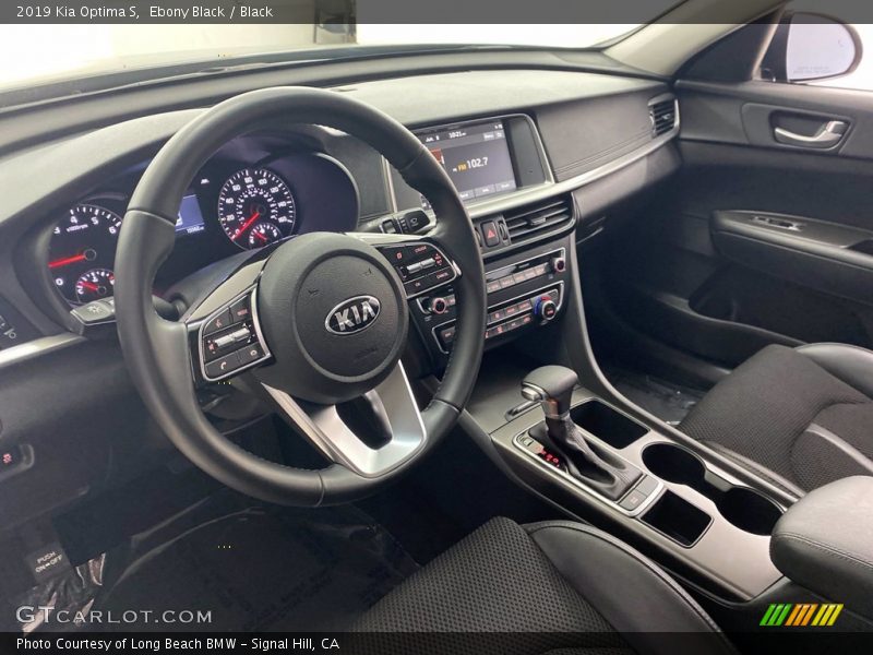 Ebony Black / Black 2019 Kia Optima S
