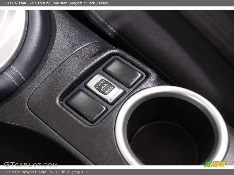 Magnetic Black / Black 2014 Nissan 370Z Touring Roadster