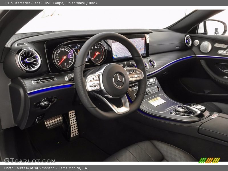 Polar White / Black 2019 Mercedes-Benz E 450 Coupe