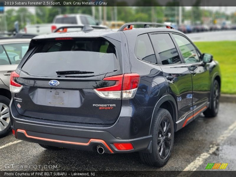 Dark Gray Metallic / Gray 2019 Subaru Forester 2.5i Sport
