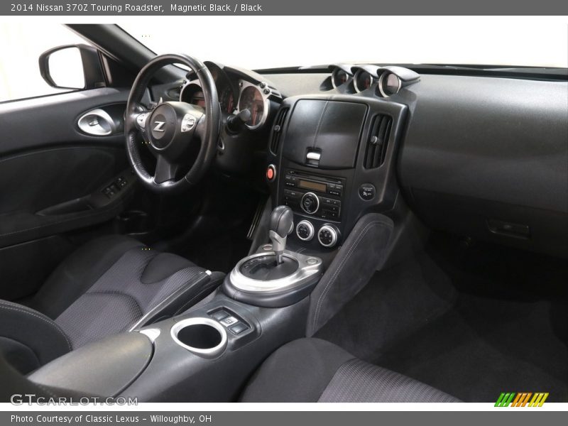 Magnetic Black / Black 2014 Nissan 370Z Touring Roadster