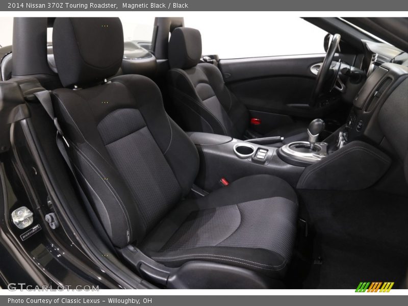 Magnetic Black / Black 2014 Nissan 370Z Touring Roadster