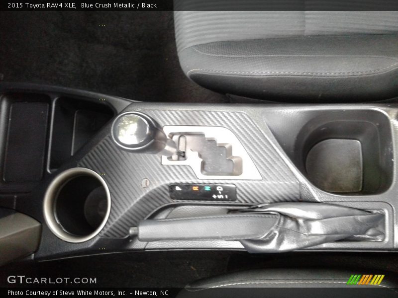 Blue Crush Metallic / Black 2015 Toyota RAV4 XLE