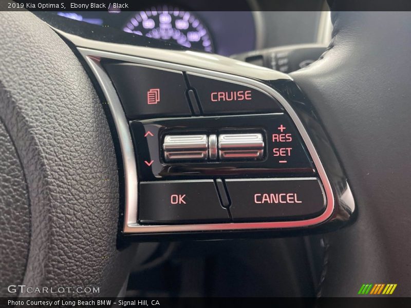 Ebony Black / Black 2019 Kia Optima S