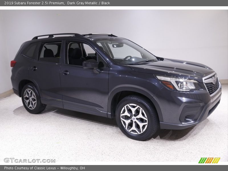 Dark Gray Metallic / Black 2019 Subaru Forester 2.5i Premium