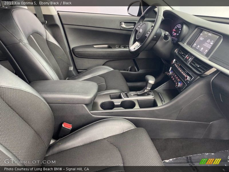 Ebony Black / Black 2019 Kia Optima S