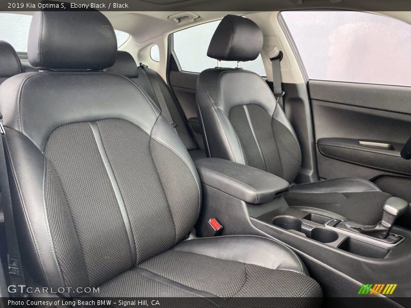 Ebony Black / Black 2019 Kia Optima S