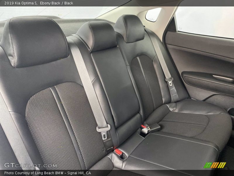 Ebony Black / Black 2019 Kia Optima S