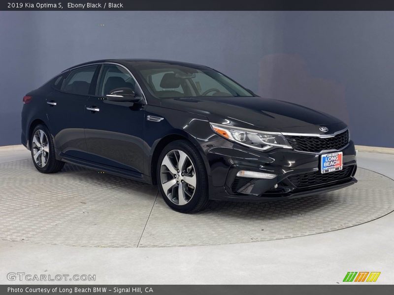 Ebony Black / Black 2019 Kia Optima S