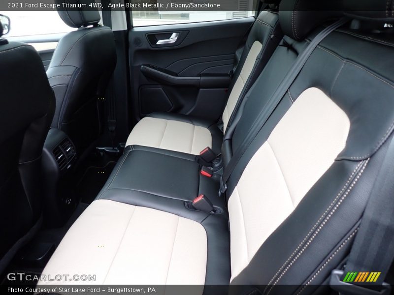 Rear Seat of 2021 Escape Titanium 4WD