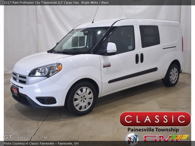 Bright White / Black 2017 Ram ProMaster City Tradesman SLT Cargo Van