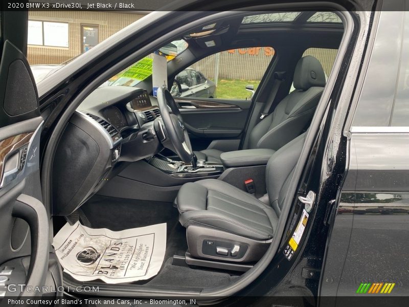 Jet Black / Black 2020 BMW X3 xDrive30i