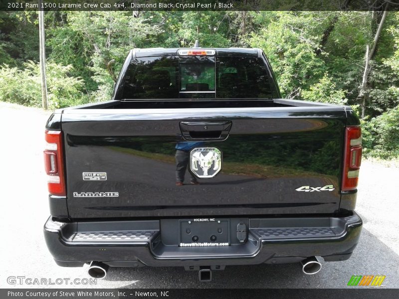 Diamond Black Crystal Pearl / Black 2021 Ram 1500 Laramie Crew Cab 4x4