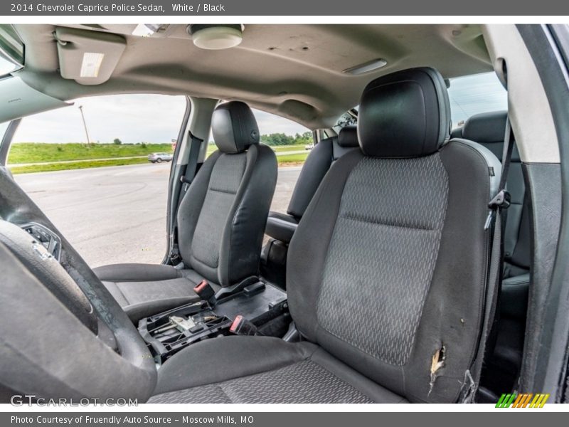 White / Black 2014 Chevrolet Caprice Police Sedan